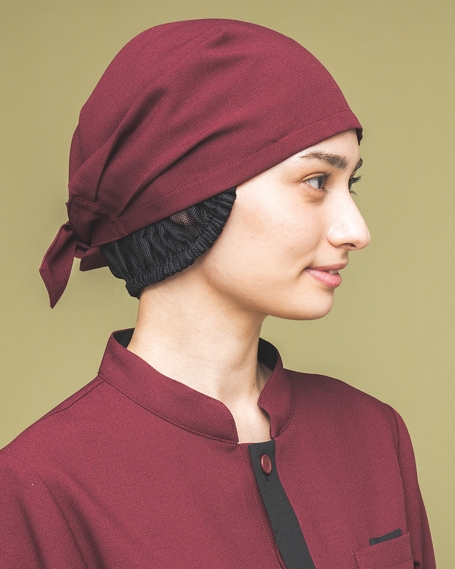 ブッチャー】2WAY三角巾バンダナ帽 | ユニフォーム総合メーカーの