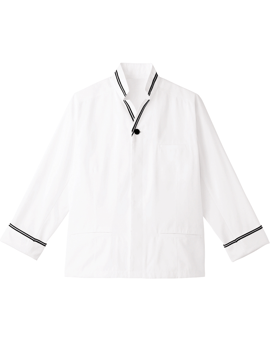 【交織ポプリン】男性用ショップコート（七分袖） | サーヴォの公式通販サイト「スタイルイスト」