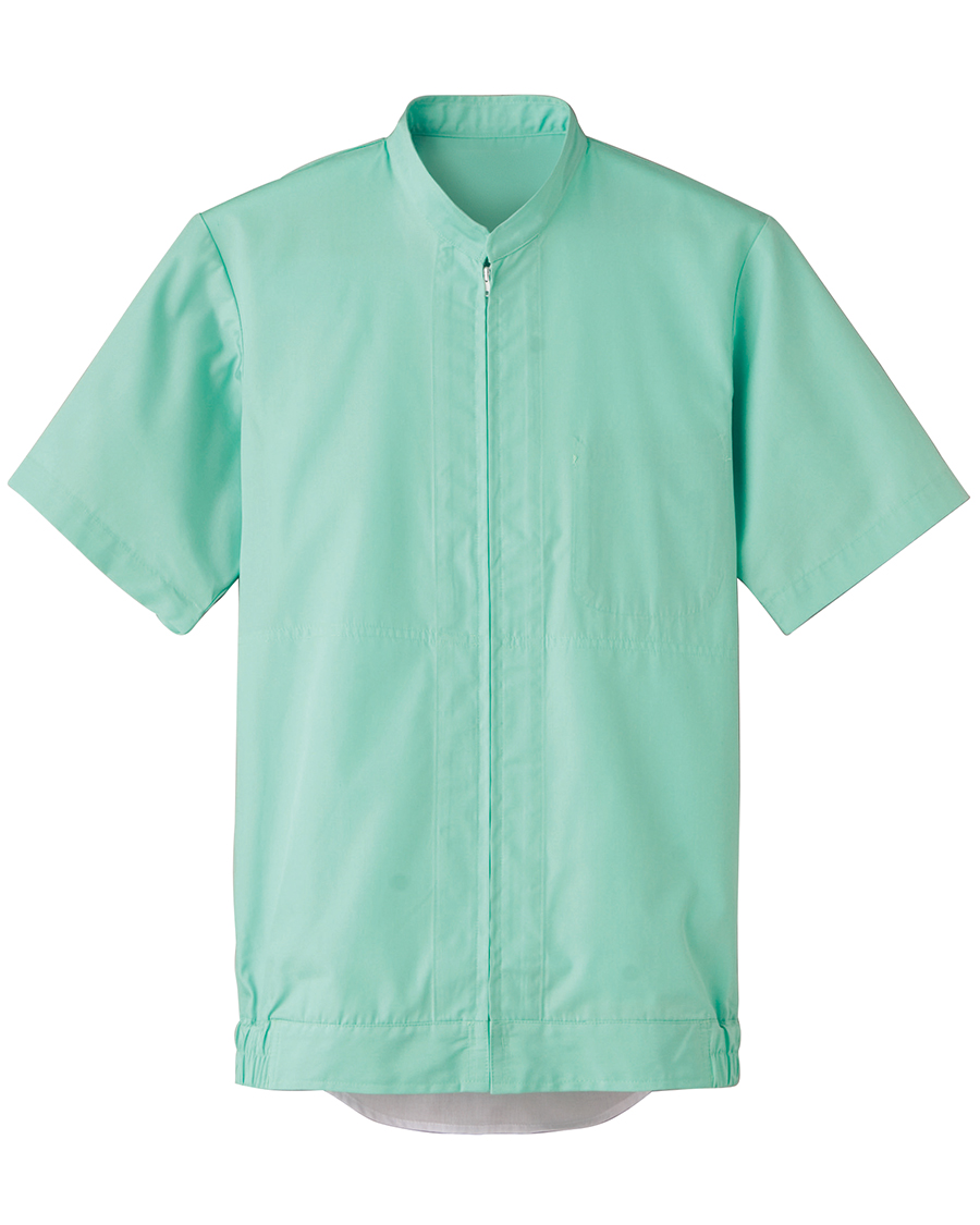 フレッシュエリア】常温作業向け 男女兼用半袖ジャンパー