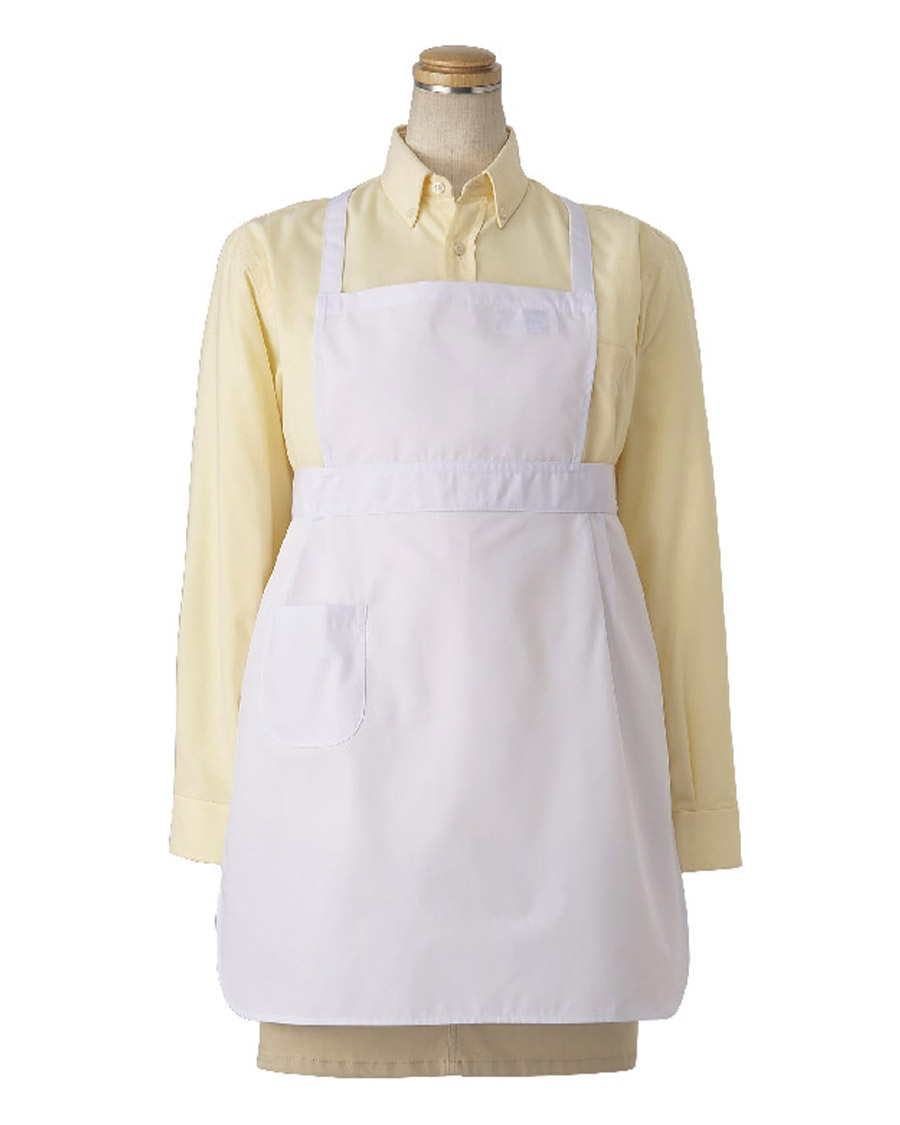 ポプリン】胸あてエプロン 給食着 | ユニフォーム総合メーカーの
