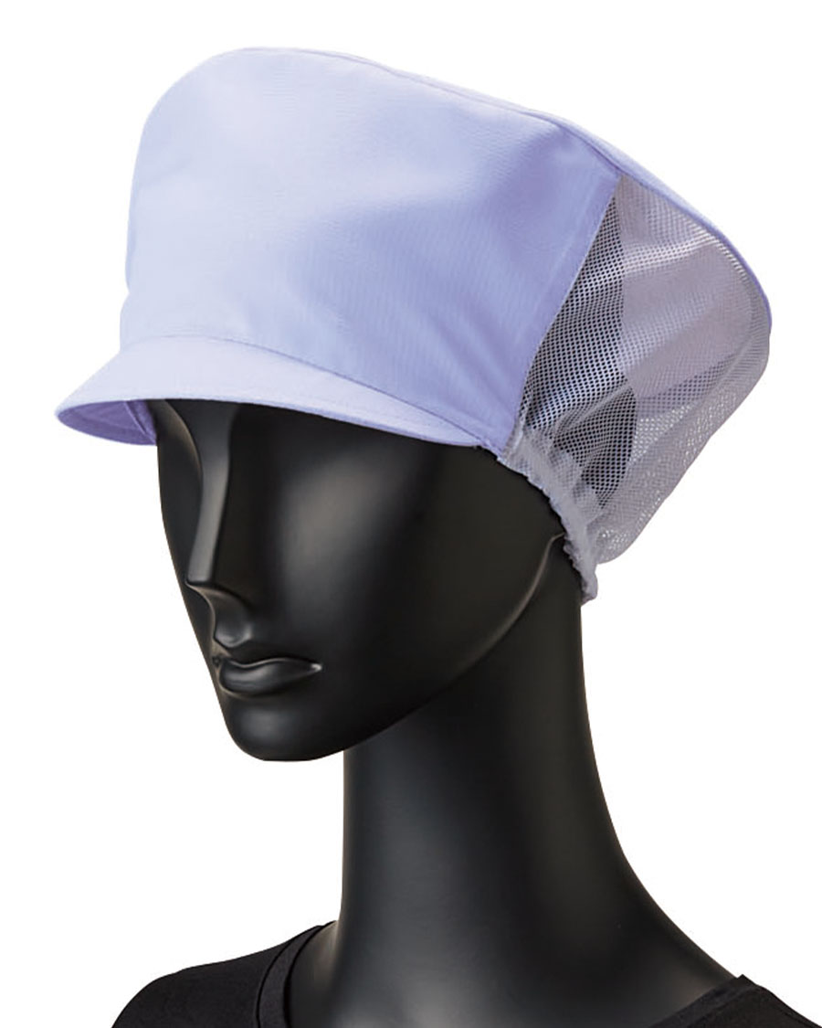 帽子 gami シャミラン】高温作業向け 八角帽子(メッシュケープ付き