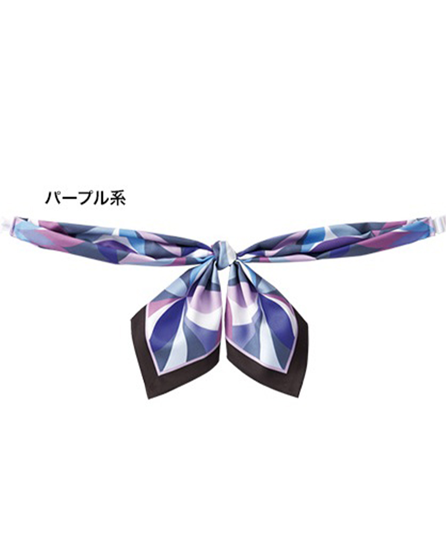 フローラル】リボンスカーフ | ユニフォーム総合メーカーのサーヴォ