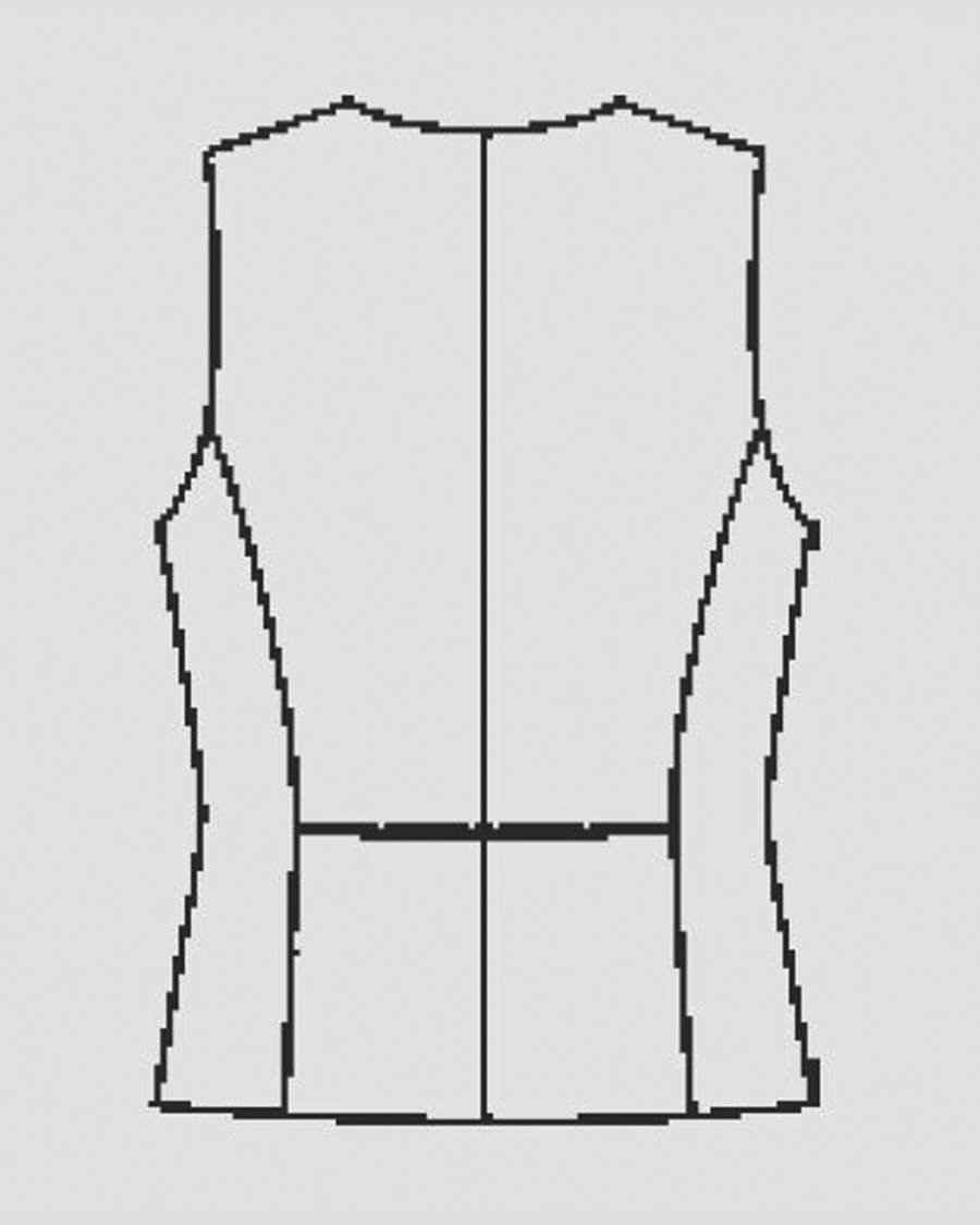 デコレート・チェック】ベスト | ユニフォーム総合メーカーのサーヴォ