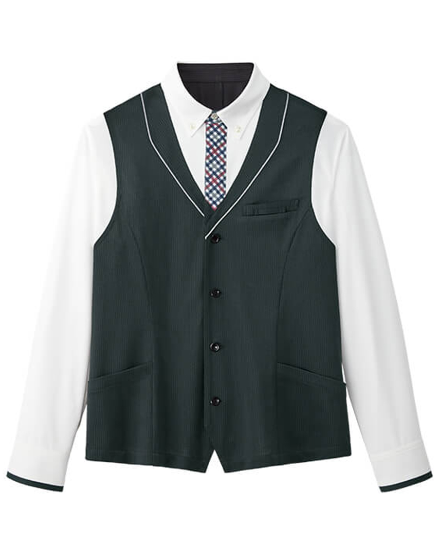 ガンクラブ・チェック】男女兼用ジレシャツ（長袖） | ユニフォーム