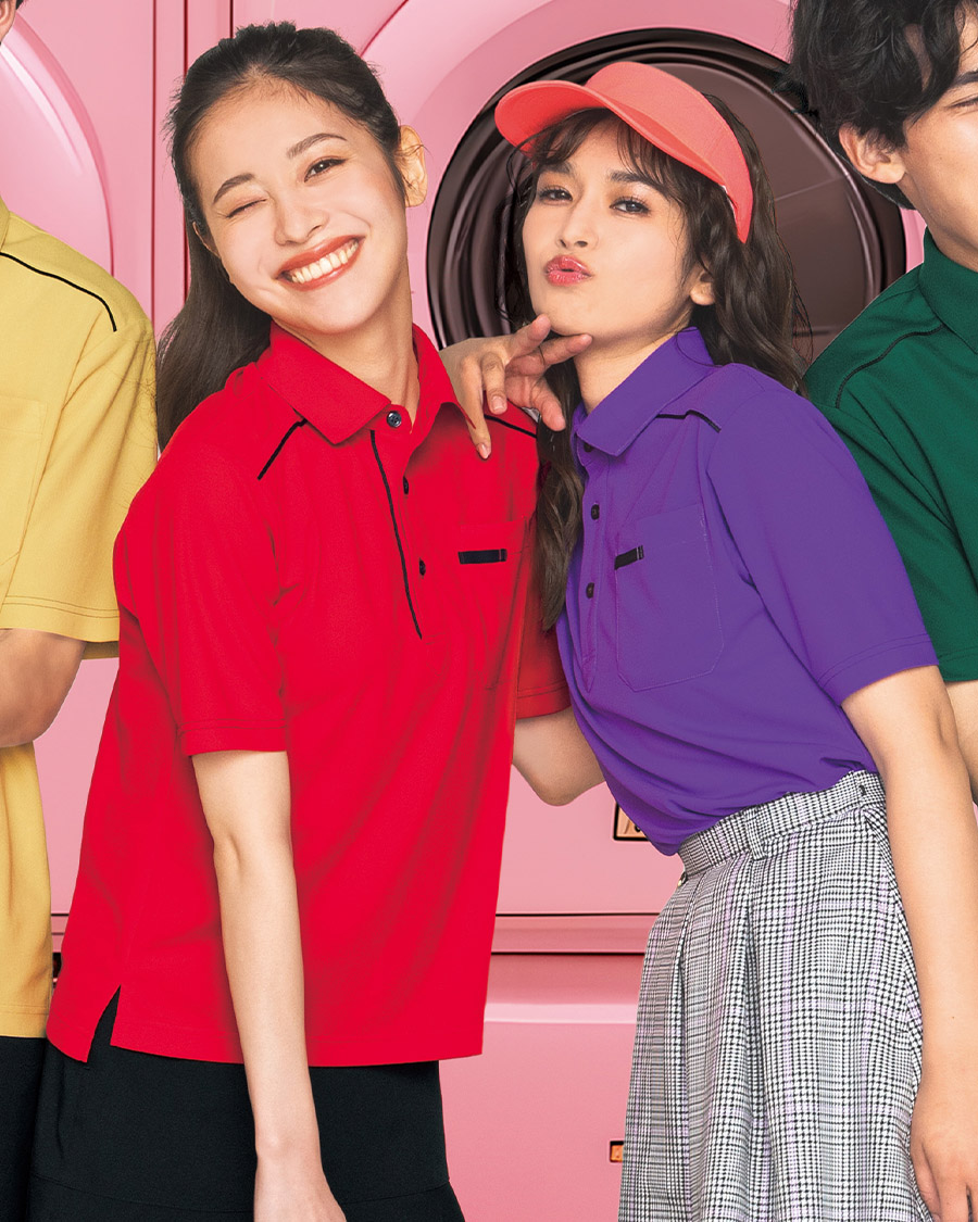 カノコポロ】カラバリ豊富 男女兼用ポロシャツ | ユニフォーム総合