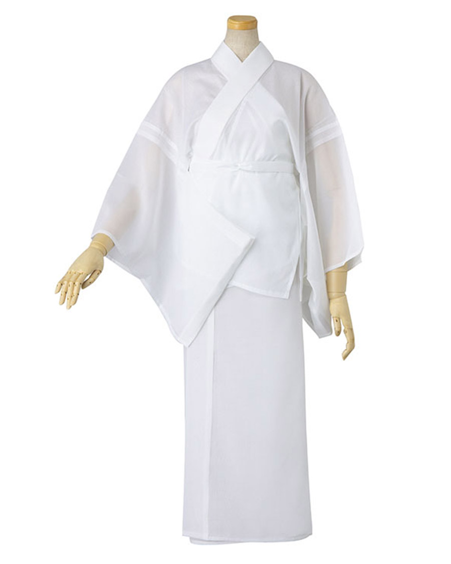 絽二部式長襦袢（上・下）（夏用着物用） | ユニフォーム総合