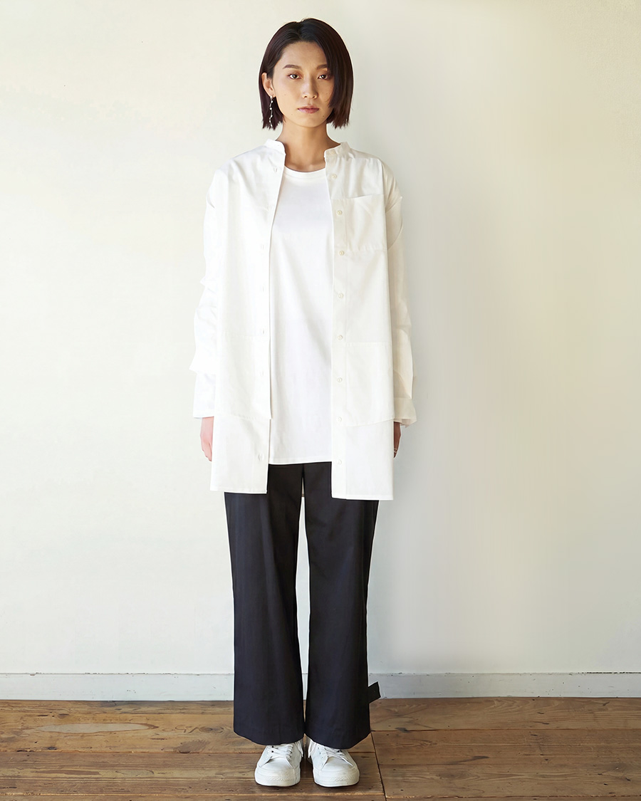 RASHIKI アップサイクル・ロングシャツ | ユニフォーム総合メーカーの