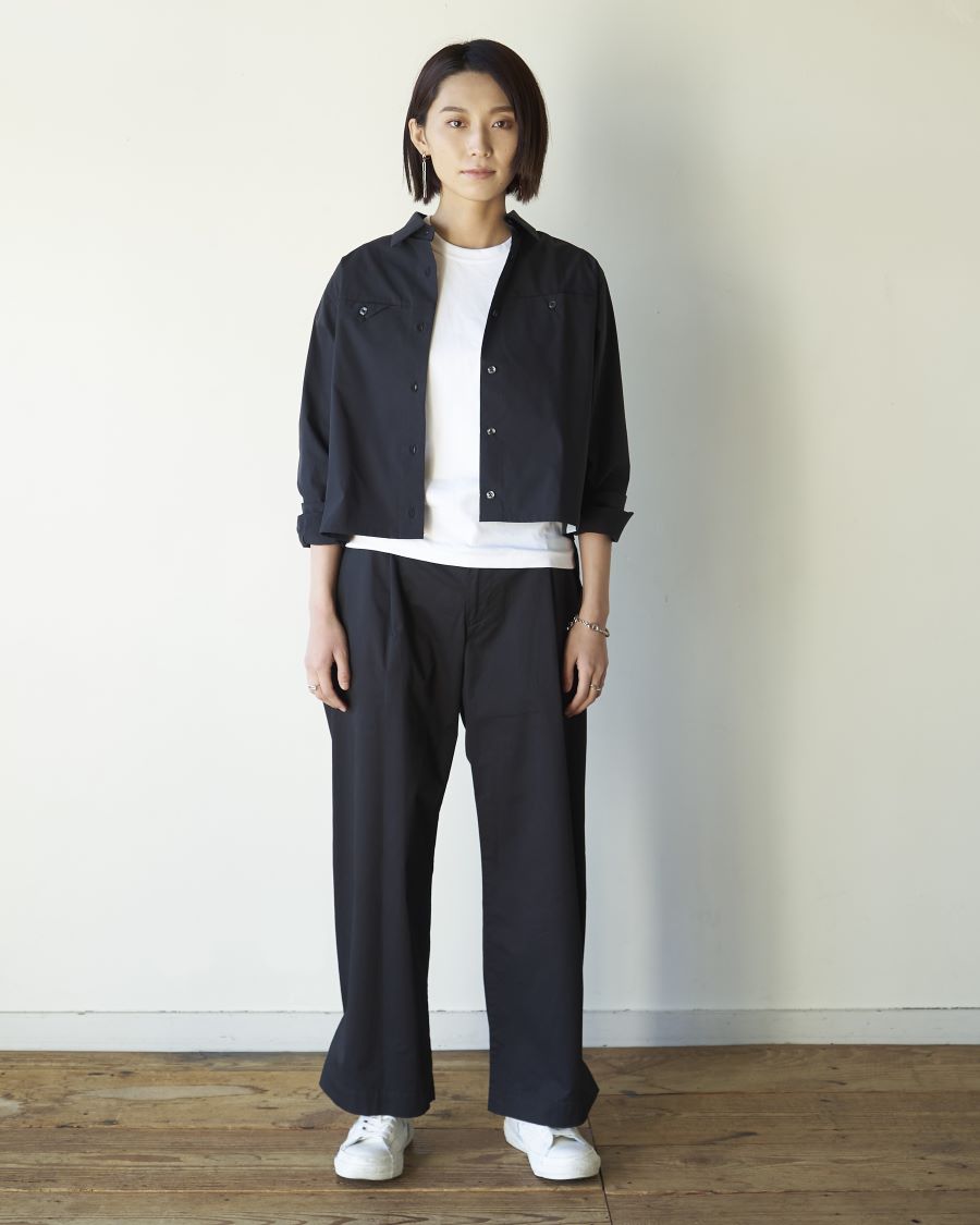 RASHIKI オーガニックコットン 左胸ポケット付きシャツ | ユニフォーム