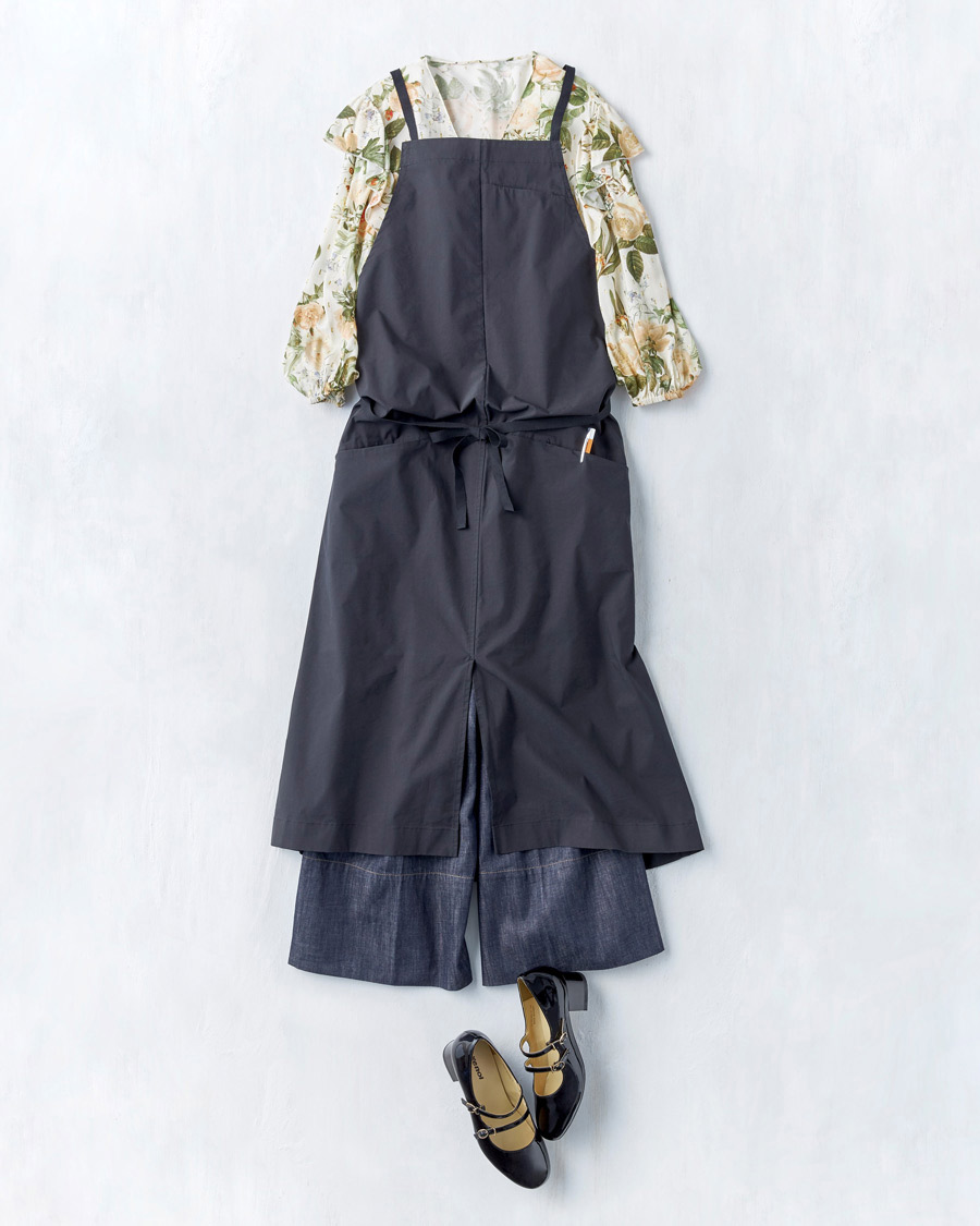 megumi　エプロンドレス風　２Ｌサイズ megumi様専用 エプロンドレス風 2Lサイズ
