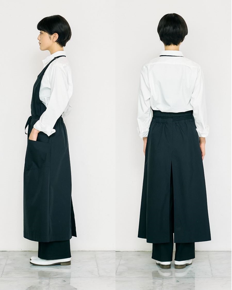 RASHIKI Vネックエプロンドレス | ユニフォーム総合メーカーの