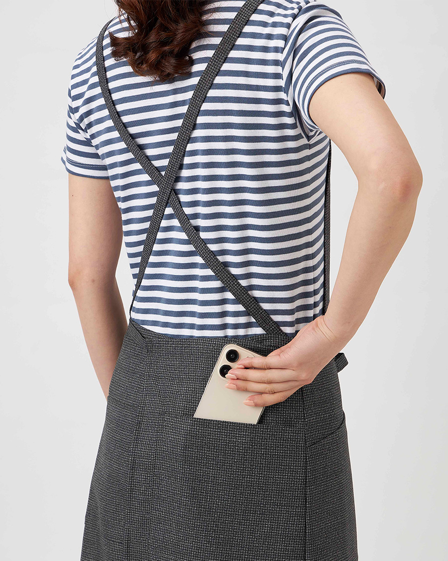 RASHIKI 千鳥格子エプロン | ユニフォーム総合メーカーのサーヴォ公式