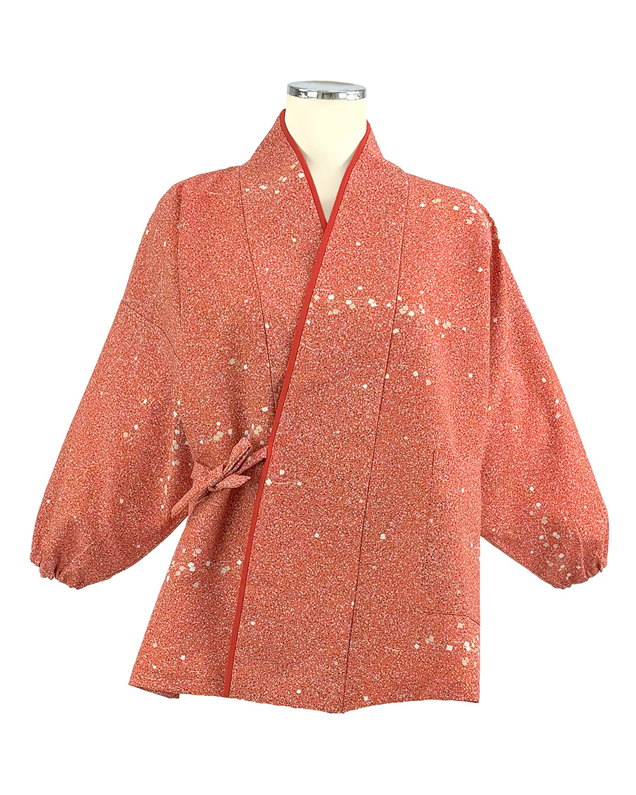 蒔糊紙散らし】茶衣着 上着 | ユニフォーム総合メーカーのサーヴォ公式