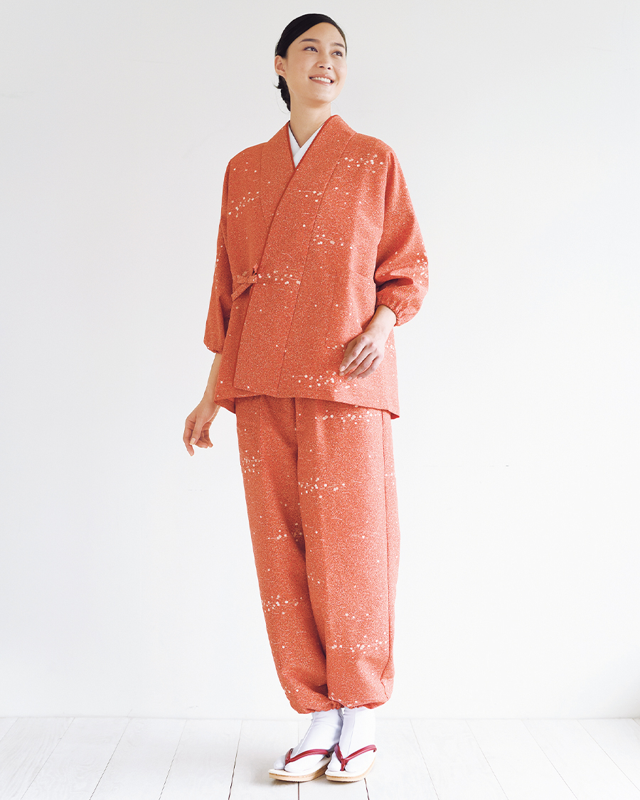 蒔糊紙散らし】茶衣着パンツ | ユニフォーム総合メーカーのサーヴォ