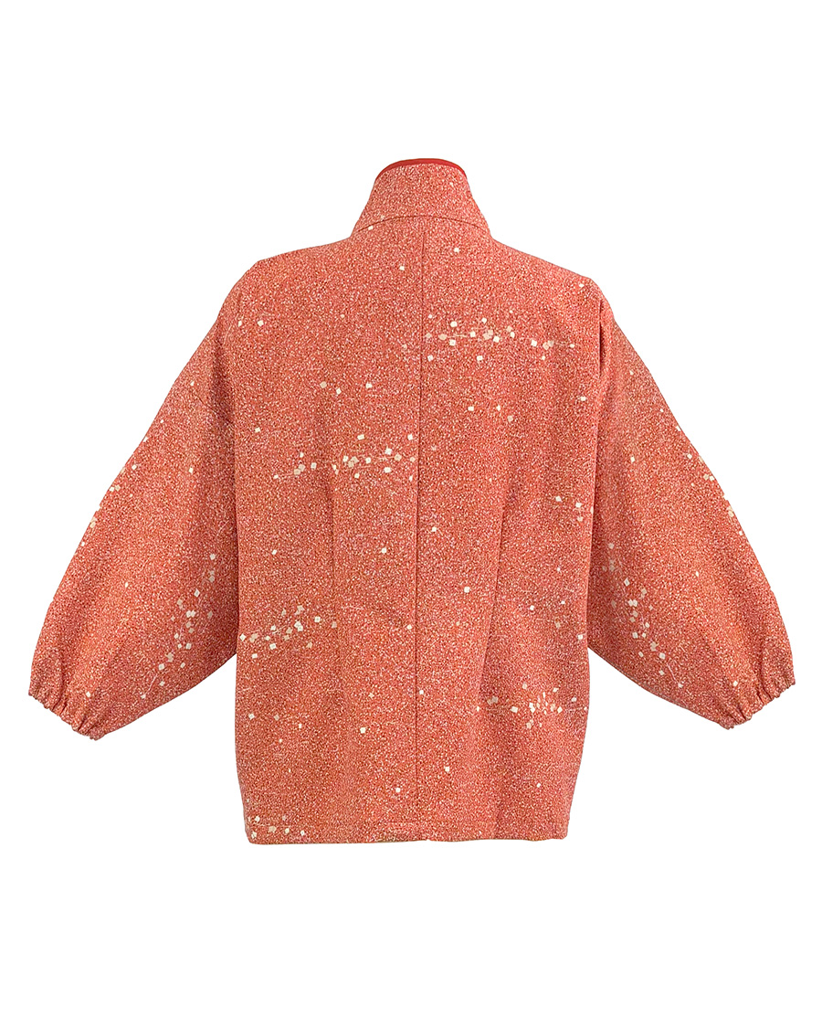 蒔糊紙散らし】茶衣着 上着 | ユニフォーム総合メーカーのサーヴォ公式