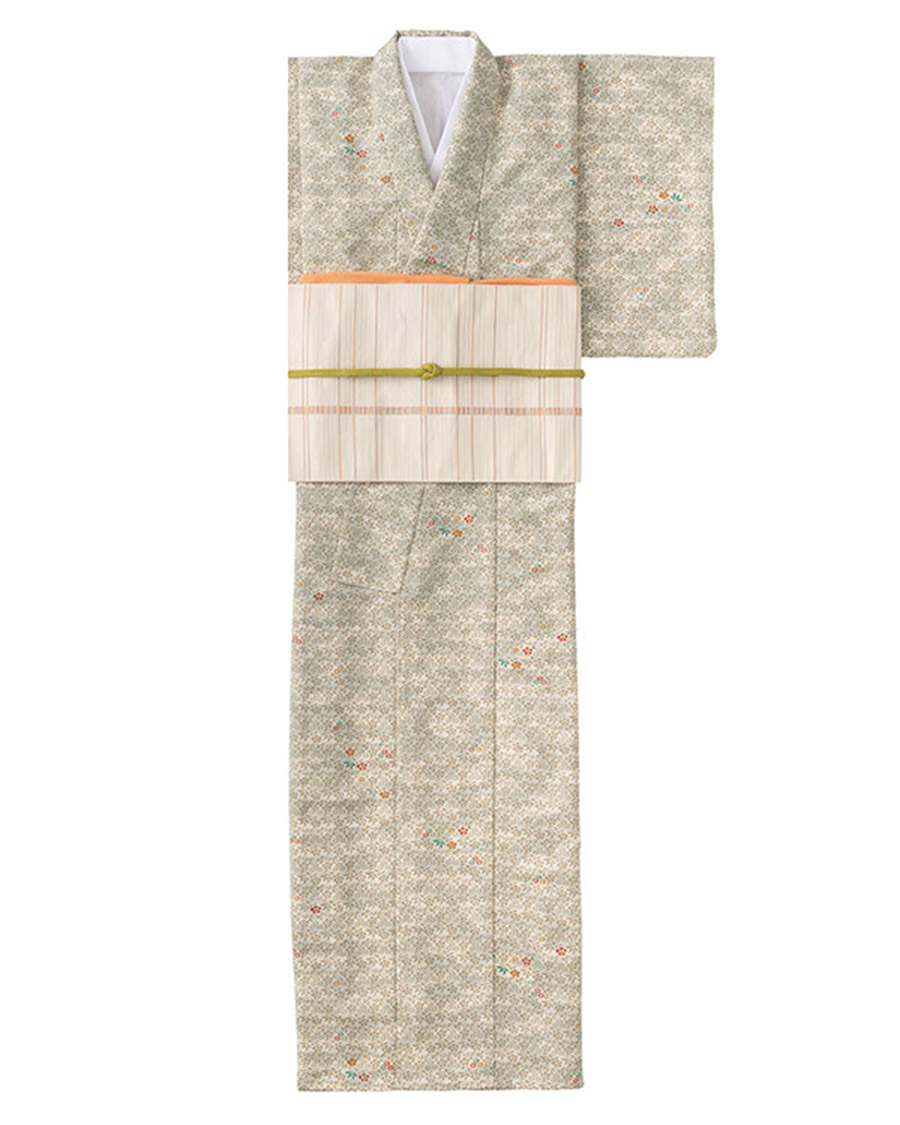 夏椿絽小紋】夏用きもの | ユニフォーム総合メーカーのサーヴォ公式