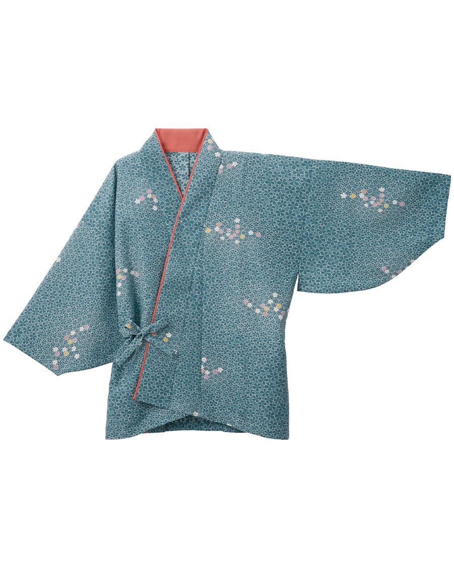 小紋【桜柄】 半期決算SALE】◎人気の桜柄 （仕立て上がり・中古美品） 正絹友禅小紋