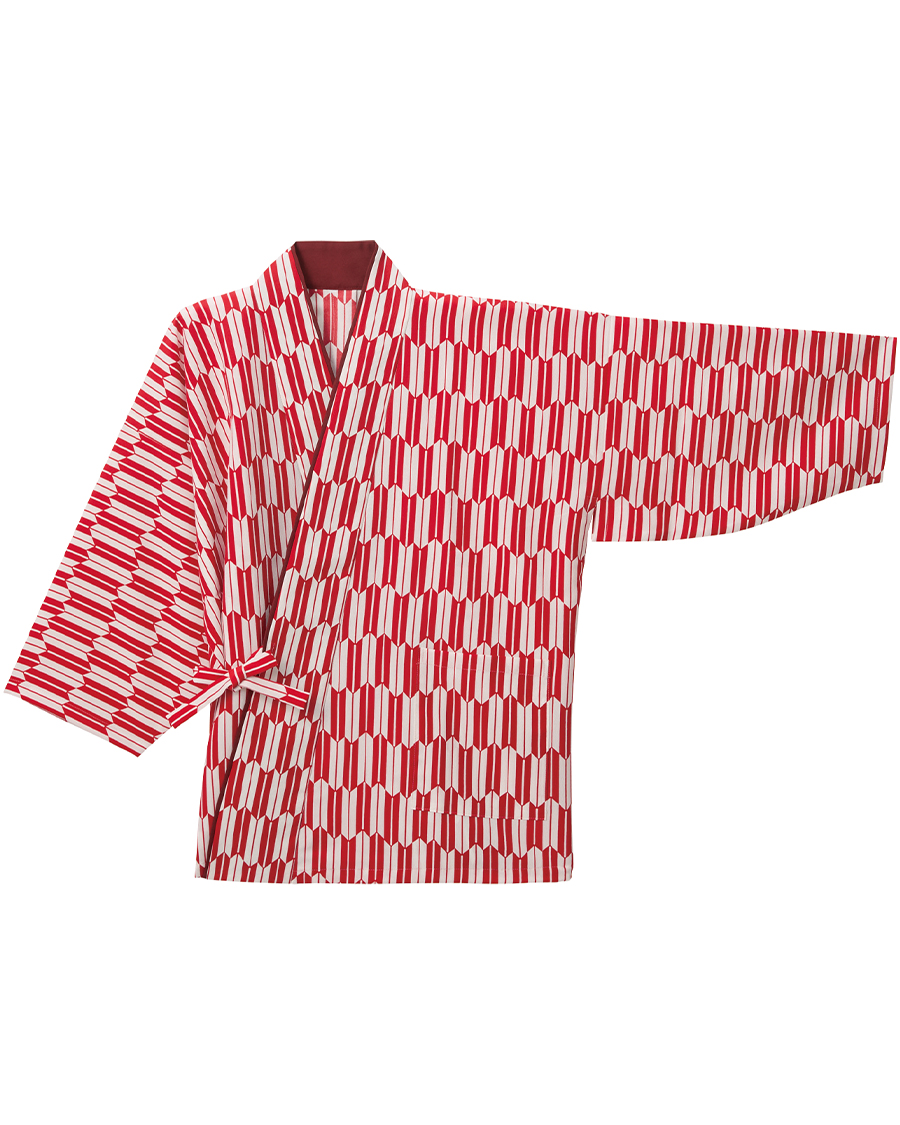 茶衣着 上着 矢絣 | ユニフォーム総合メーカーのサーヴォ公式通販