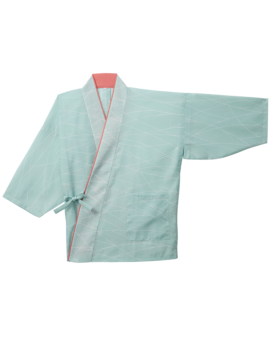 32. 小紋　日本製　正絹　お茶会　お稽古 身丈144 適用身長140〜155 茶衣着（夏用） 上着 夏椿絽小紋 | ユニフォーム総合メーカーの