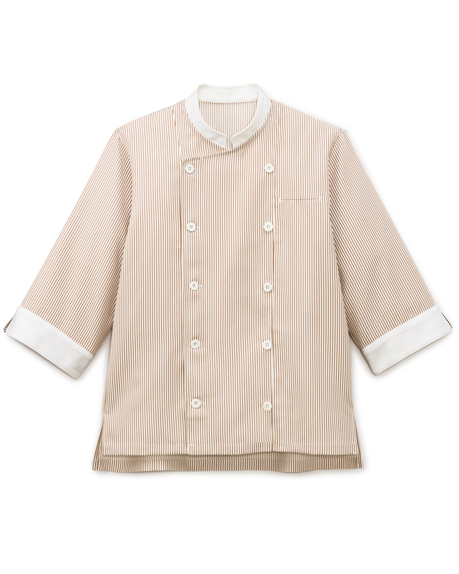 籠地】男女兼用和風コート（七分袖） | ユニフォーム総合