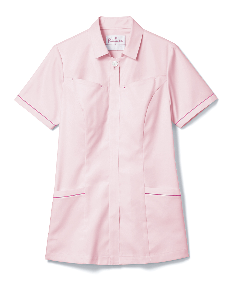 サンペックスイスト 女性用ジャケット MJAL-1809-D2(ピンク) ＬＬ 在庫限りGROWing NURSE女性用ノーカラージャケット | ユニフォーム